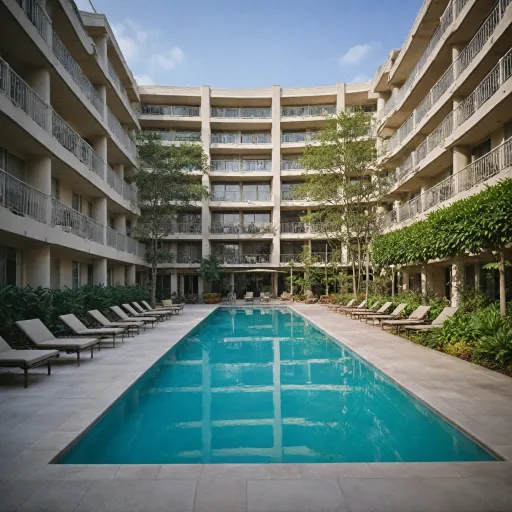 Experience the colony five star complex: luxury apartment hotel booking for sports and leisure