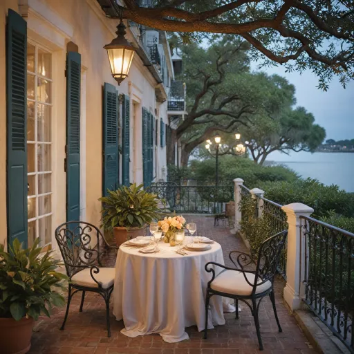 Planning a romantic vacation in Charleston SC for an elegant couples escape
