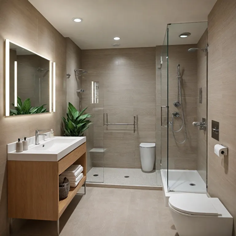 Elegant apartment hotels with roll in showers for effortless accessible travel