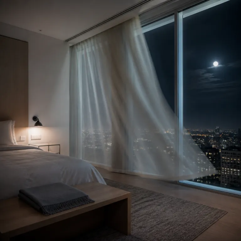 Moonlight rooms that frame the night sky in luxury apartment hotels