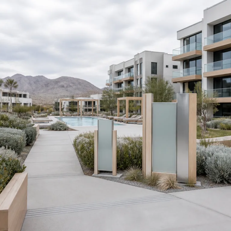 How thoughtful hotel signs in Maricopa County elevate luxury apartment stays